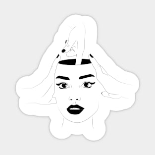 Headache Sticker